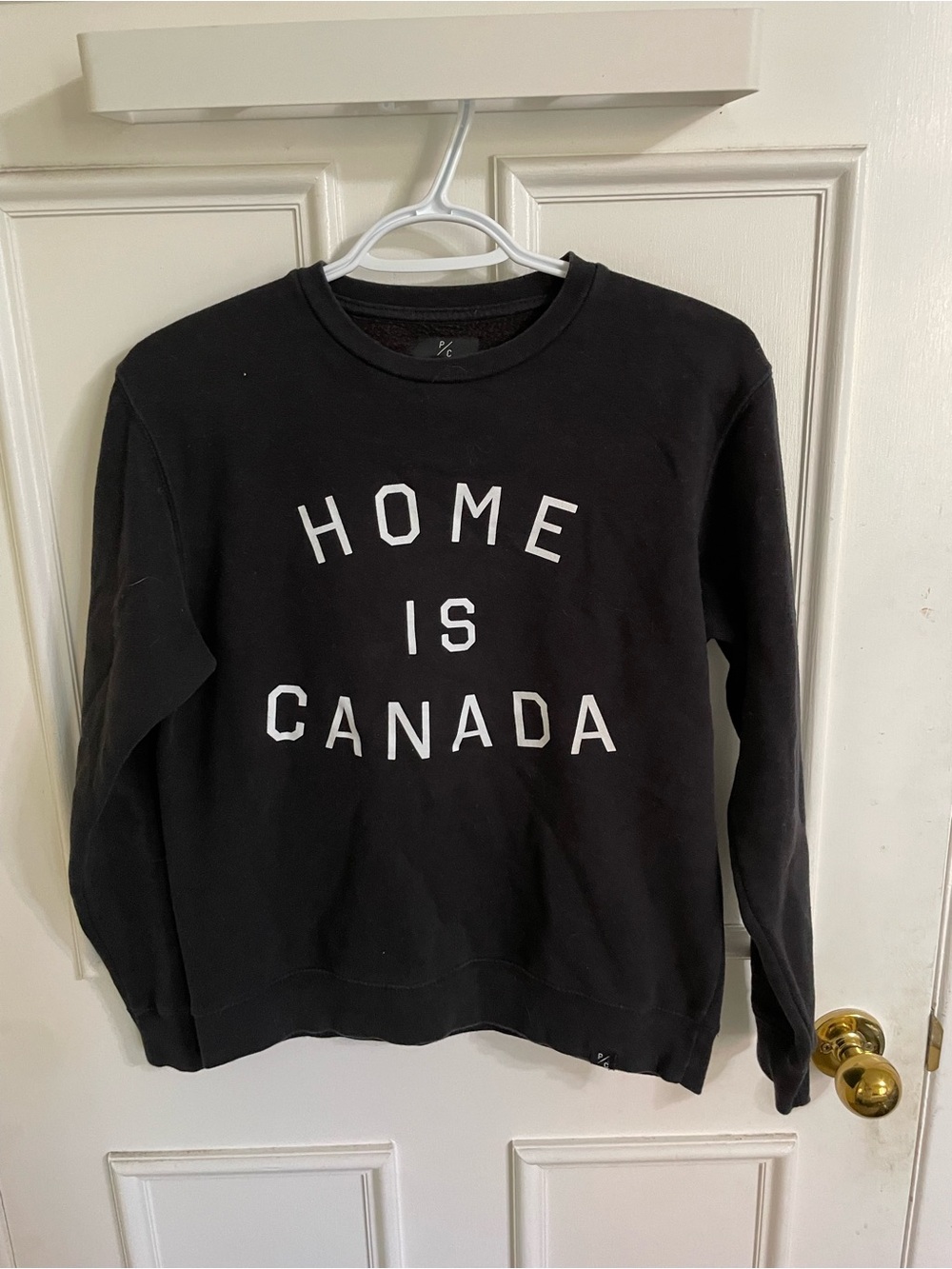 Nice Peace Collective HOME IS CANADA" Crewneck Sweatshirt XSm